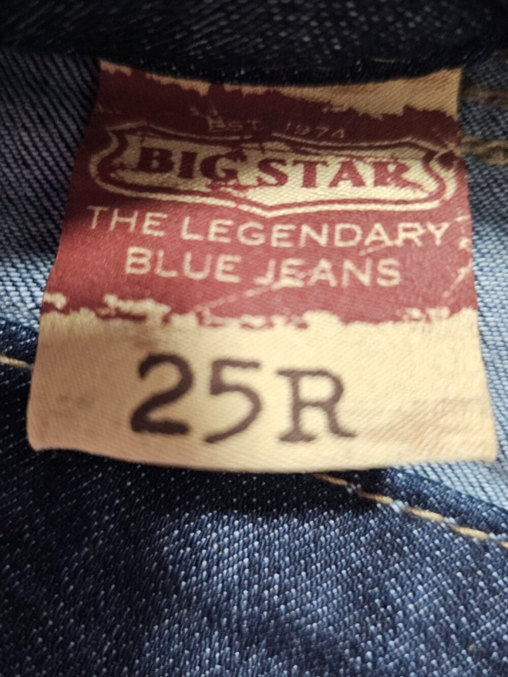 Womens Jean/Denim Big Star "sweet skinny" - Picture 10 of 12